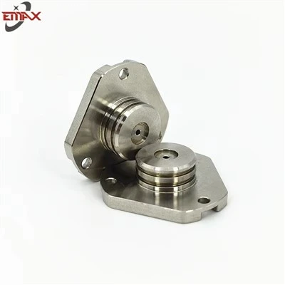 OEM aliminyòm pati fraisage perçage CNC D '